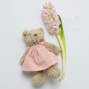 Baby Honey Bear & Baby Pink Dress
