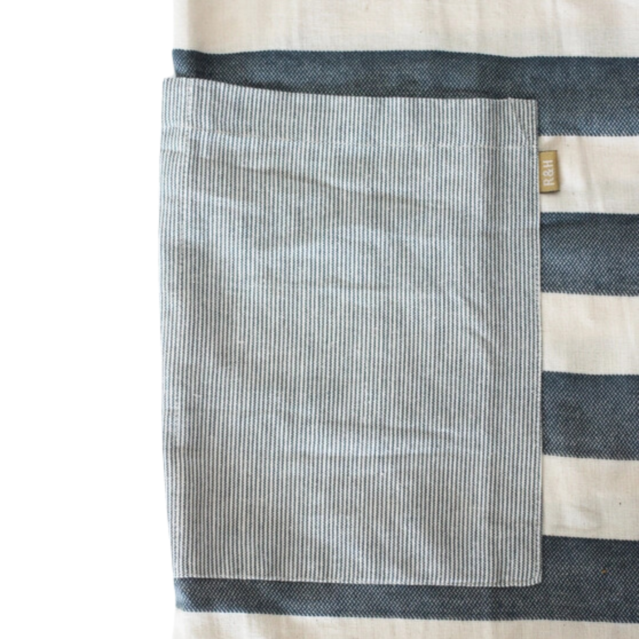 Stripe Apron Dark Slate