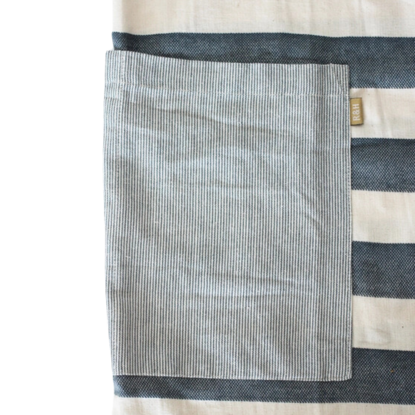 Stripe Apron Dark Slate