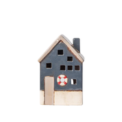 Saint Malo Tea Light House with Buoy Large