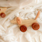 Sausage Dog Wooden Toy