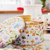 Set Of 3 Round Cake Tins Bee Happy