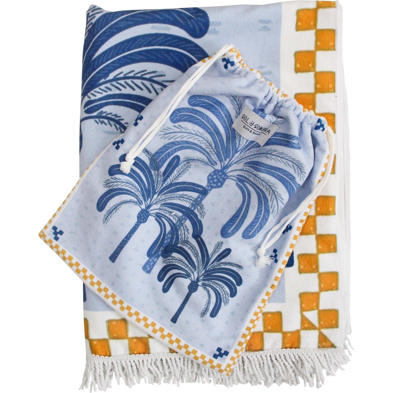 Xl Beach Towel Palm Breeze