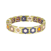 Earth Daisy Tile Bracelet