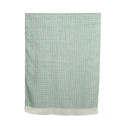 Mint Little Paisley Monogram Scarf