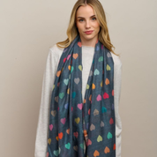 Denim Romance Scarf