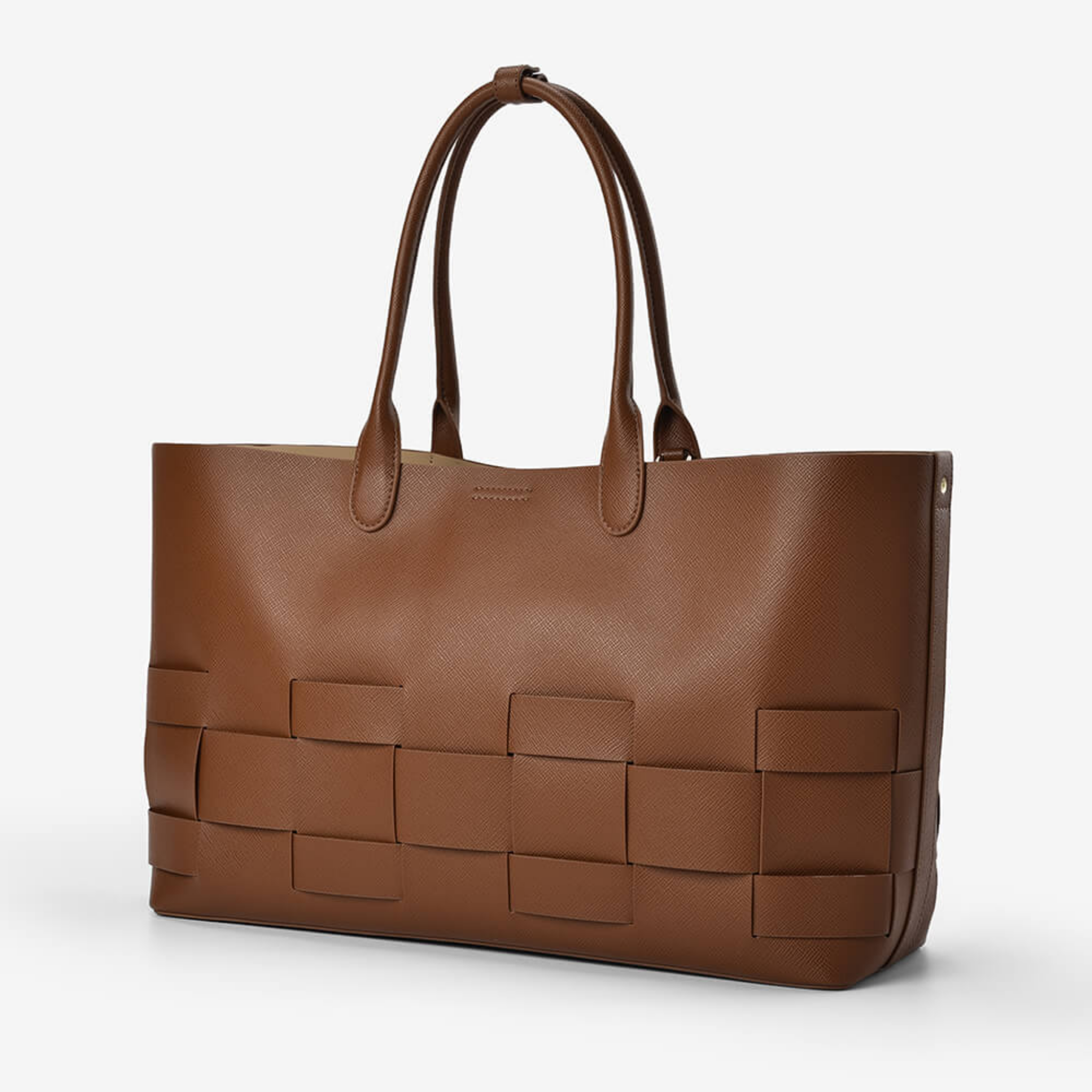Kensington Tote Tan Saffiano