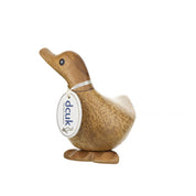 Natural Wooden Ducky Facing Left