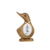 Natural Wooden Ducky Facing Left