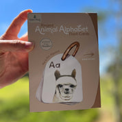 Animal Ringed Alphabet Flash Cards