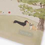Tails & Trails Scene Tea Towel