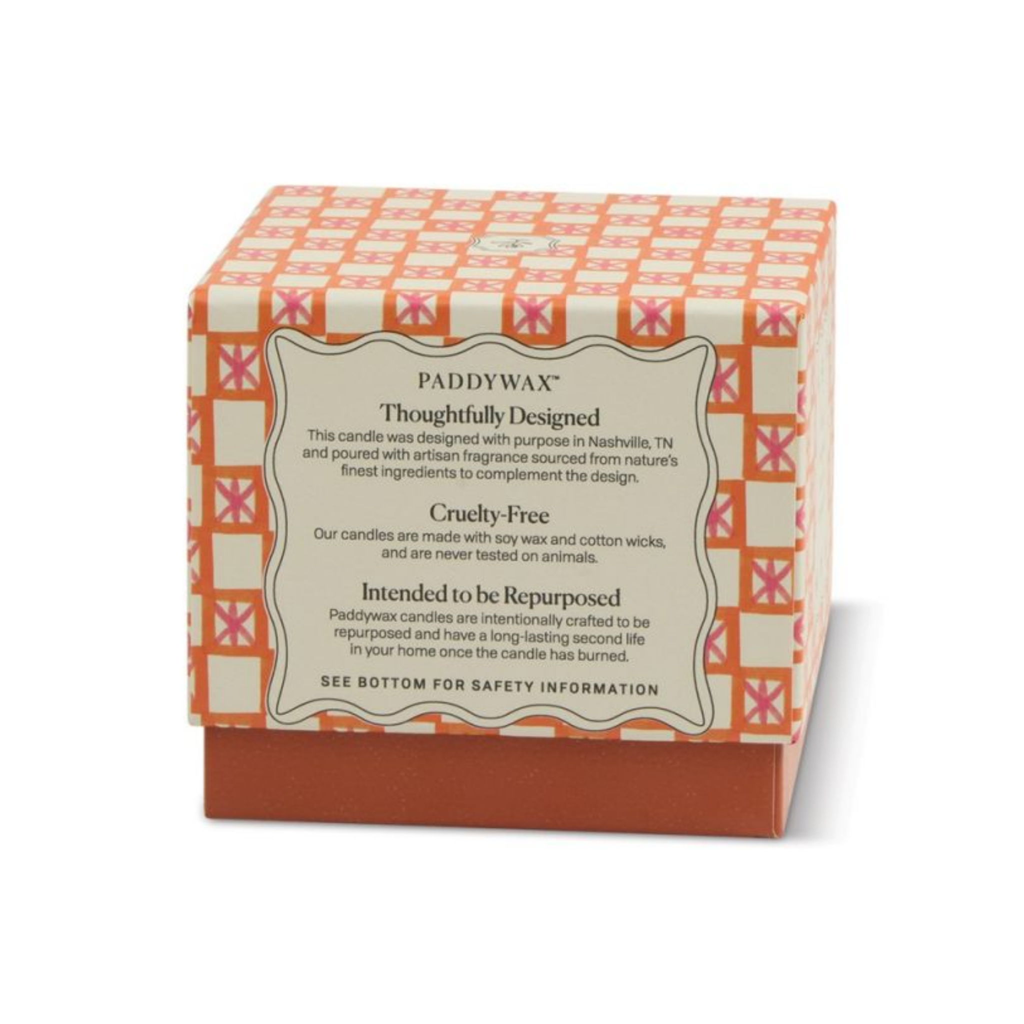 Tulip Glass Candle Cactus Flower 5.5oz