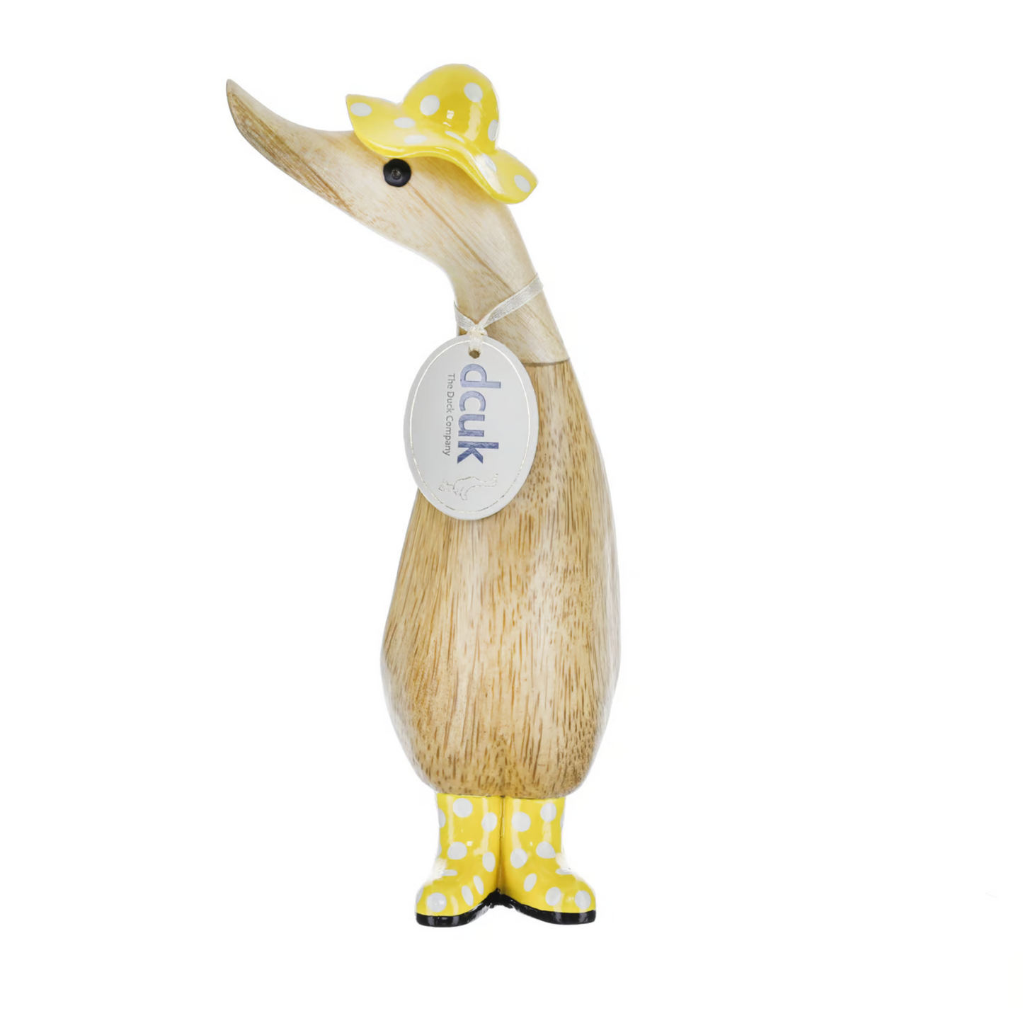 Spotty Hat & Boots Duckling Yellow