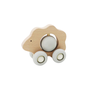 EcoSpin Animal with Silicone Wheel Grey Sheep