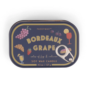 Bistro Tin Candle Bordeaux Grape 4.5oz