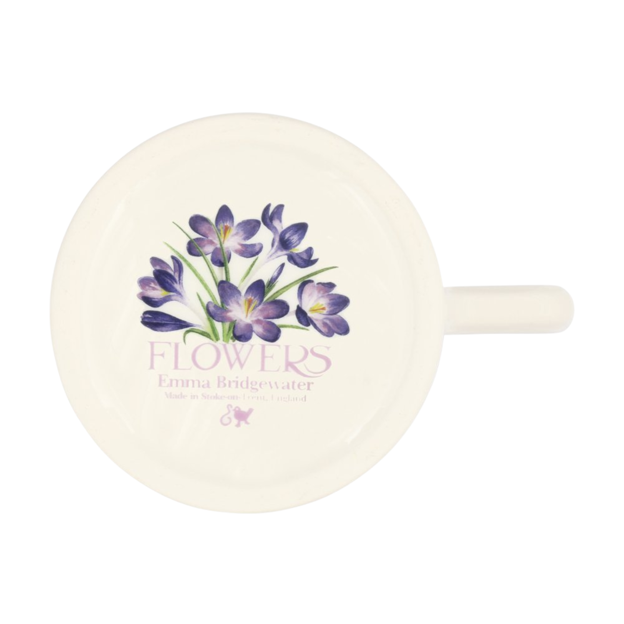 Flowers Crocus 1/2 Pint Mug