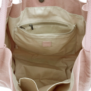 Land and Sea Tote Bag Pink