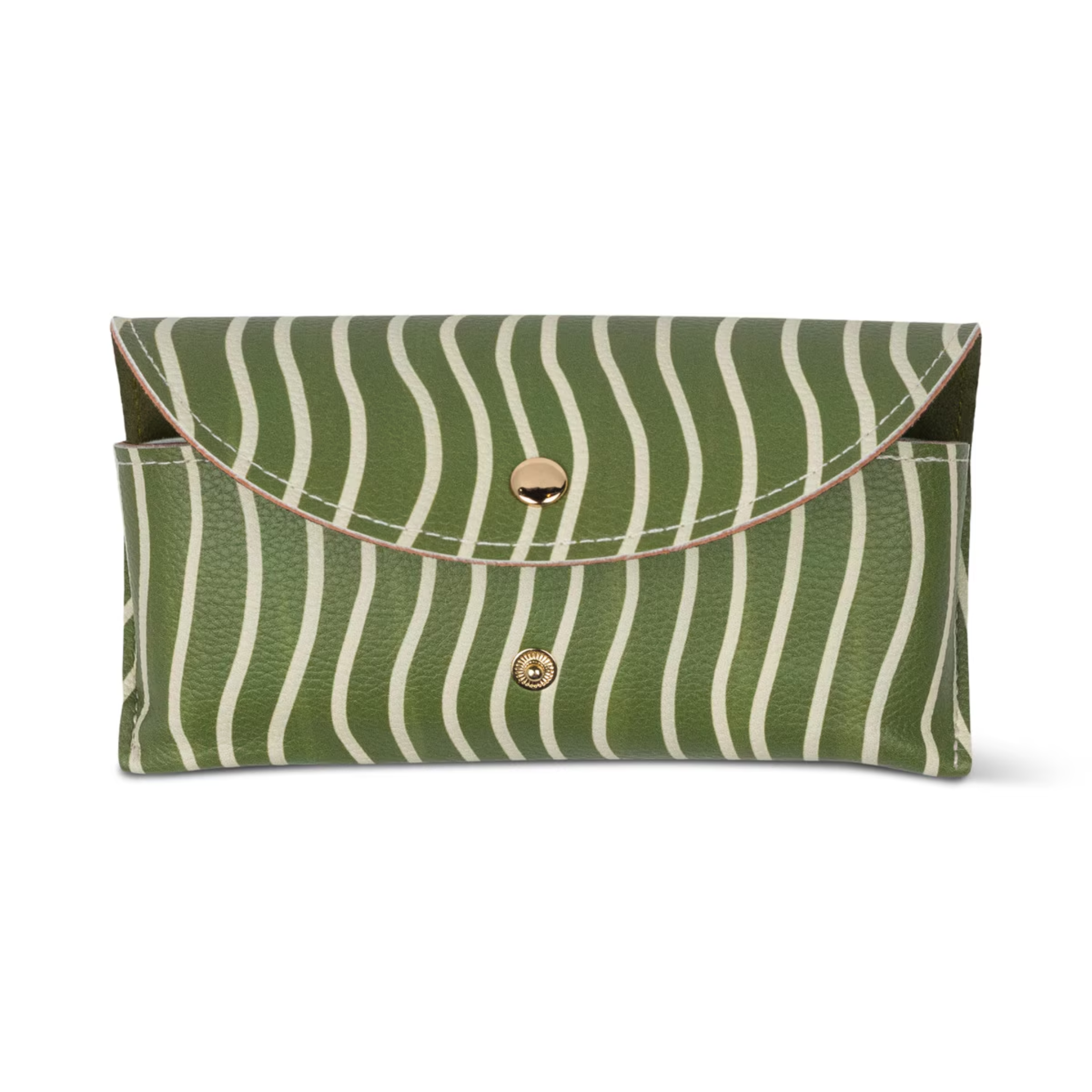Printed Glasses Case Wavy Stripe
