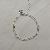 Paperclip Bracelet Silver