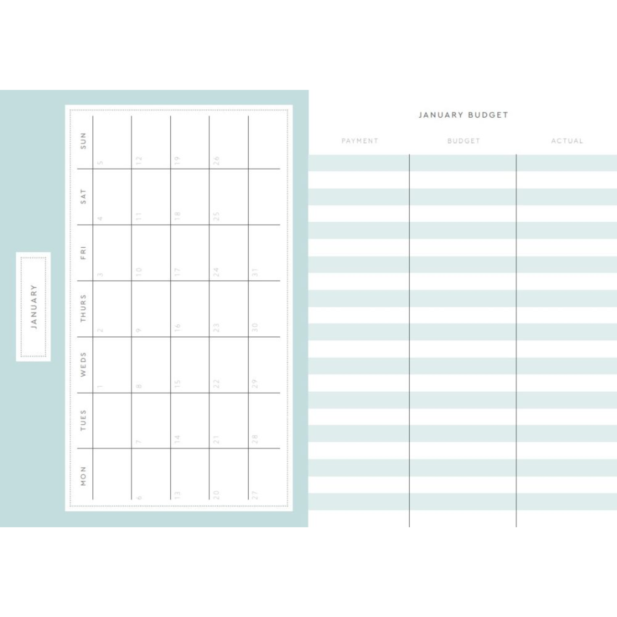 A5 Soft Cloth Cover 2026 Diary Clifton Rose