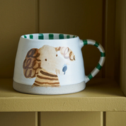 RGA x Carolyn Gavin 4 Dogs & A Cat Teddy Mug