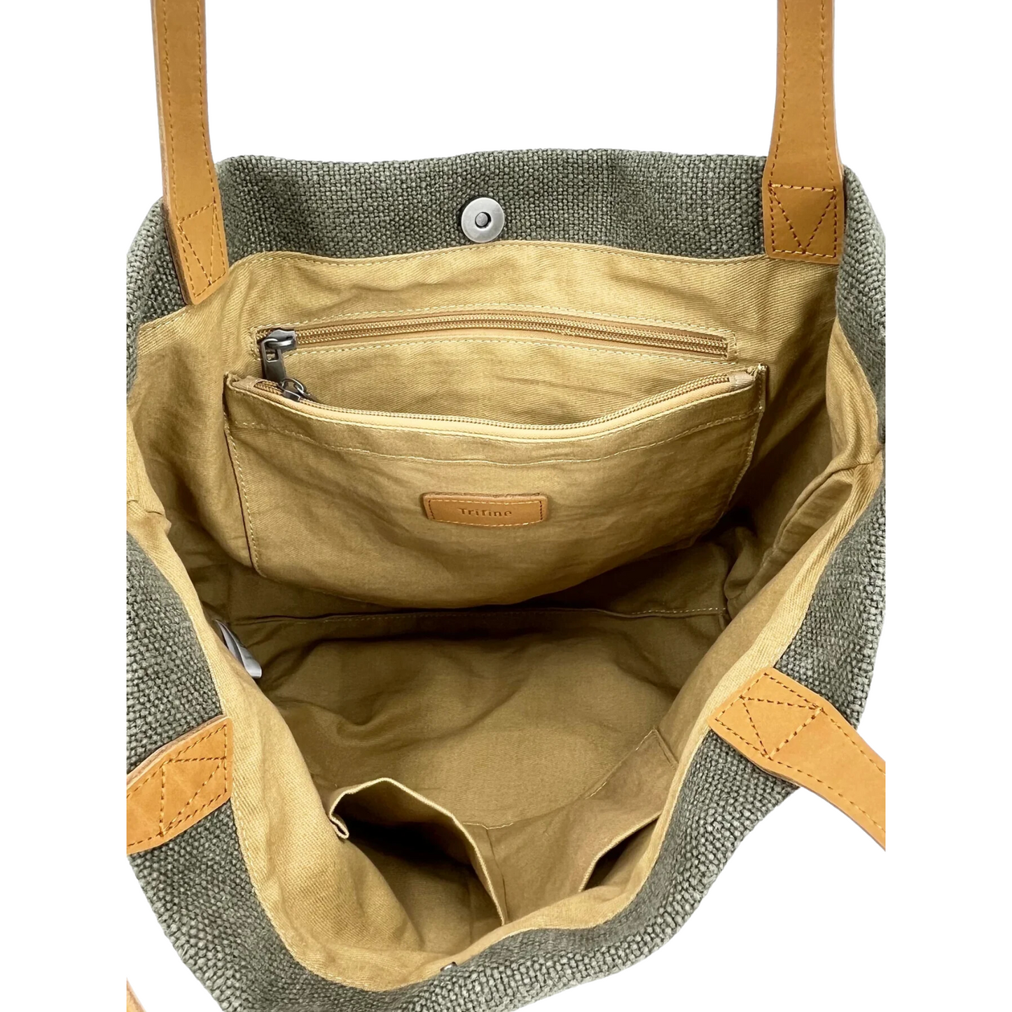 Everyday Natural Tote Bag Green