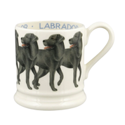 Dogs Black Labrador 1/2 Pint Mug