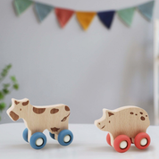 Ecowheels Farm Movers Pig & Cow