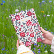 A5 Soft Cloth Cover Daily Planner Strawberry Garden