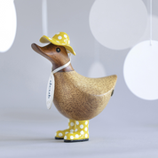 Spotty Hat & Boots Ducky Yellow