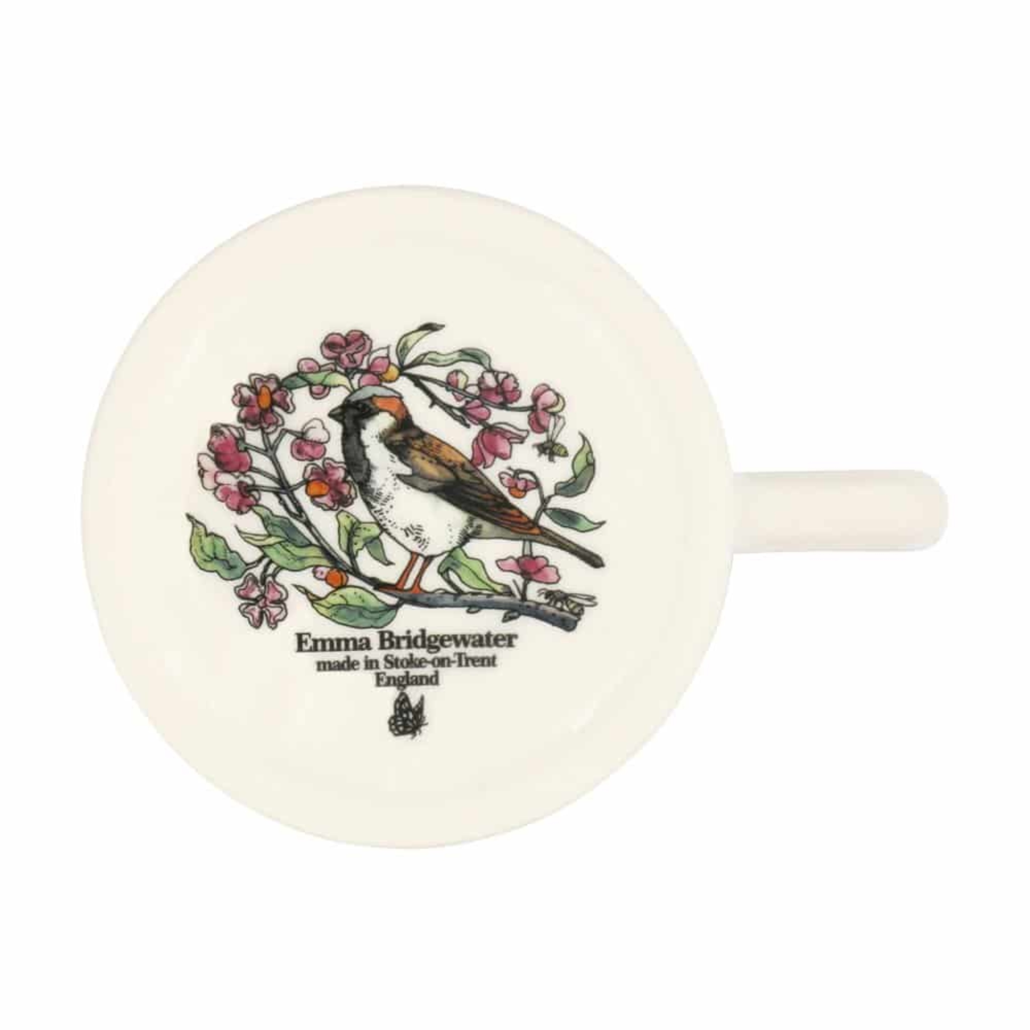 Spindle & House Sparrow 1/2 Pint Mug