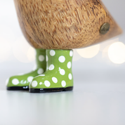 Spotty Boots Duckling Green