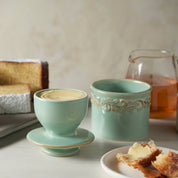 The Original Butter Bell® Crock Antique Sea Spray