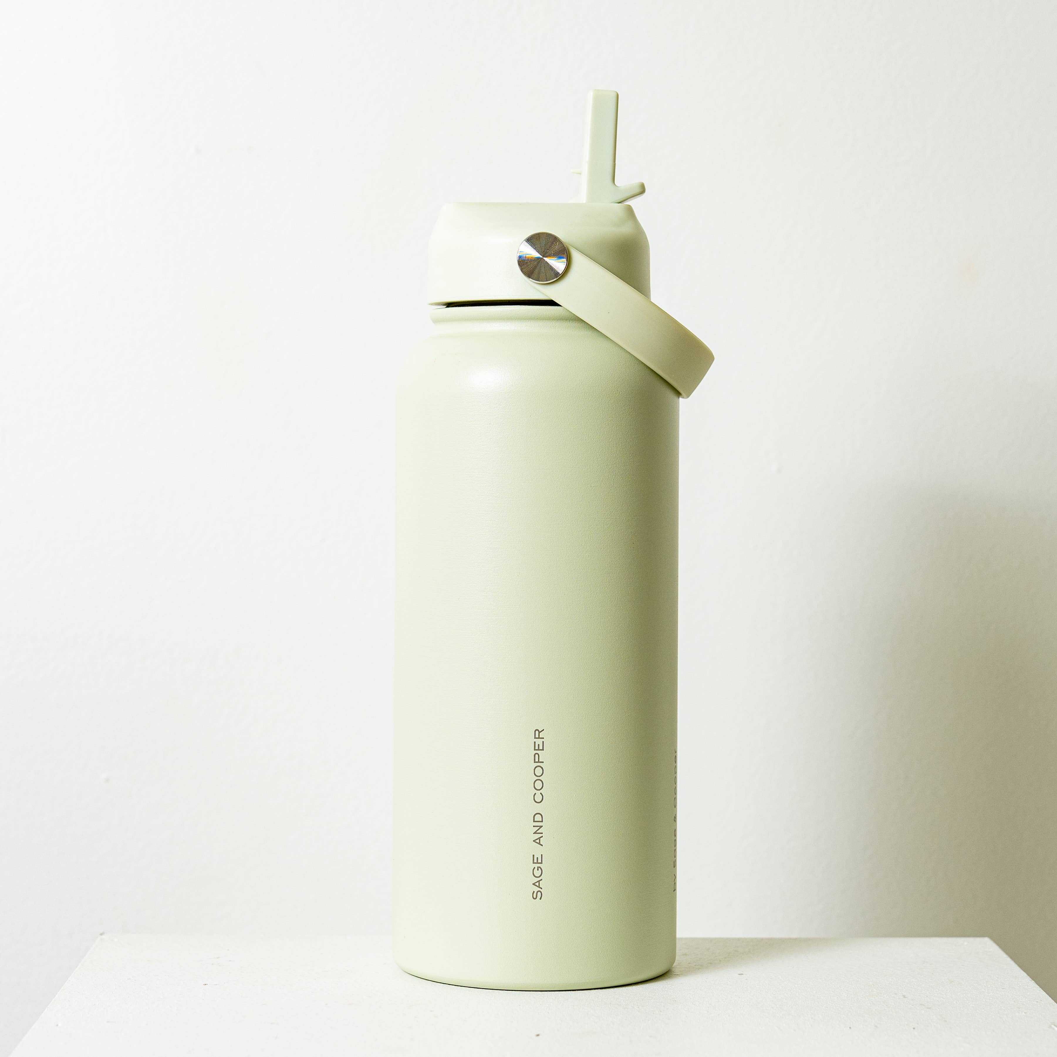 Insulated Drink Bottle 1L Light Green