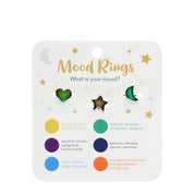 Glitter Rings Set Mood Rings