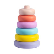 Silicone Stacking Tower Ring Sorbet