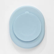 Silicone Feeding Set Dusty Blue