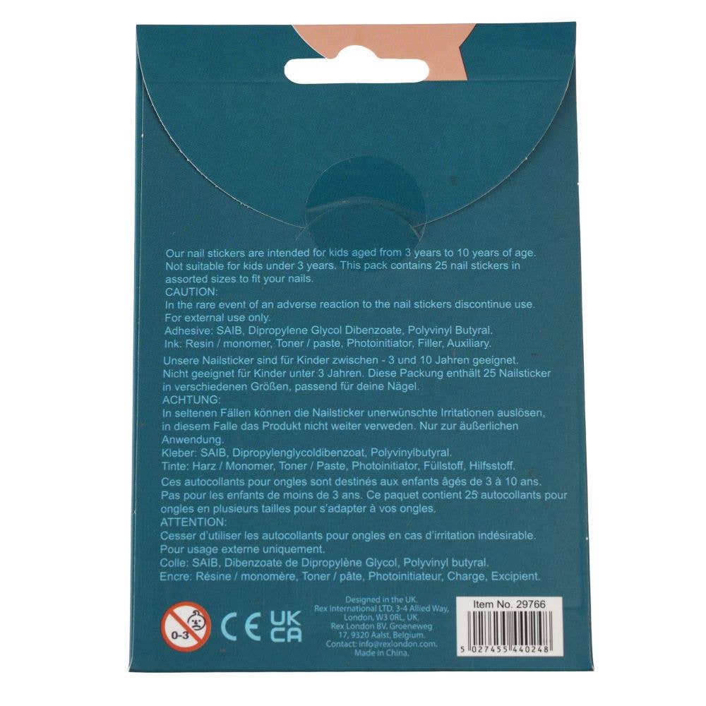 Nail Stickers Fairies in the Garden