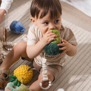 2 Pack Mini Market Brunch Stroller Toy Broccoli & Tomato