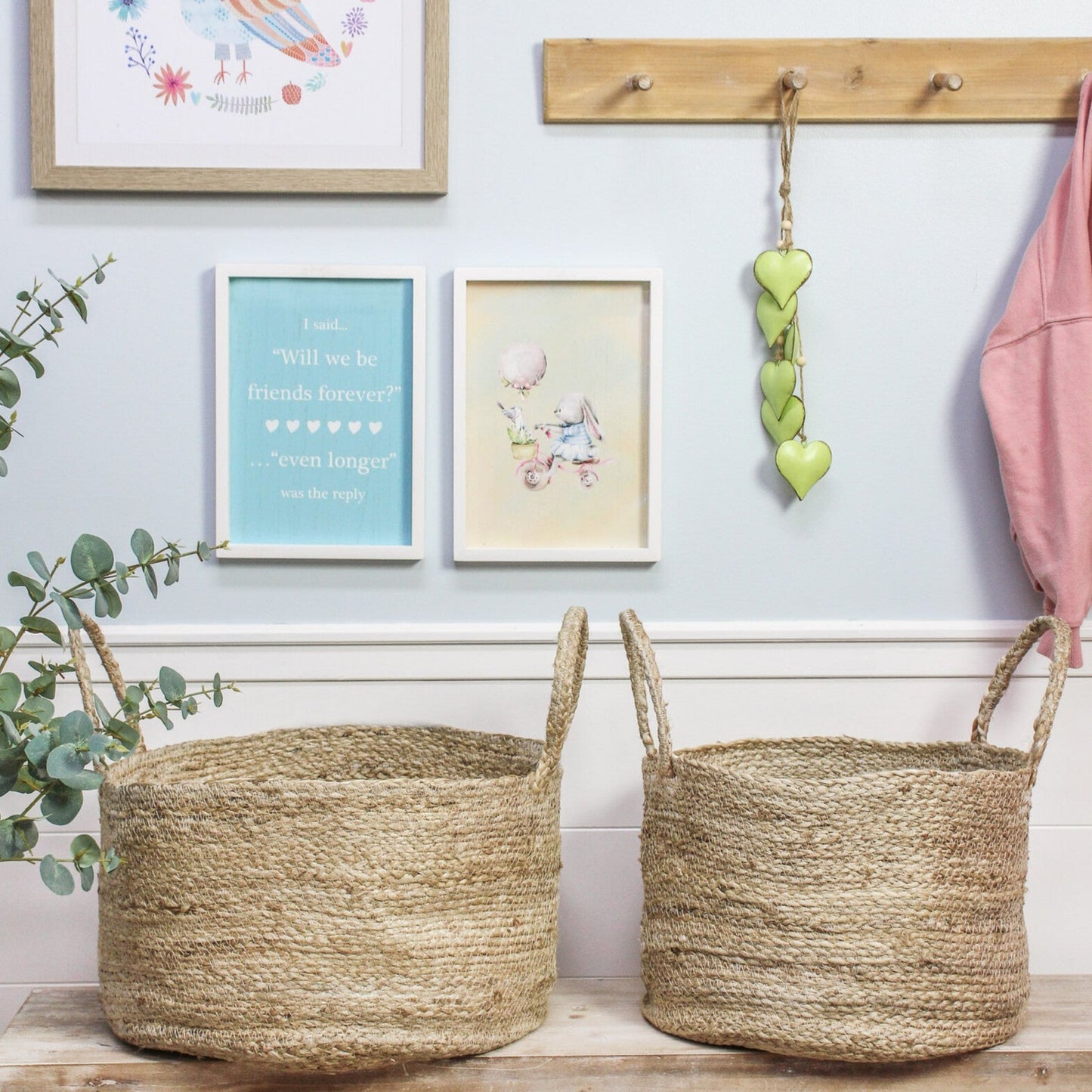 Soft Handled Basket Set