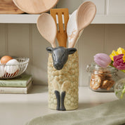 Sheep Utensil Pot / Vase Highland Sheep