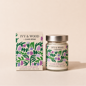 Bloom x Claire Ritchie: Lavender & Bergamot Soy Candle