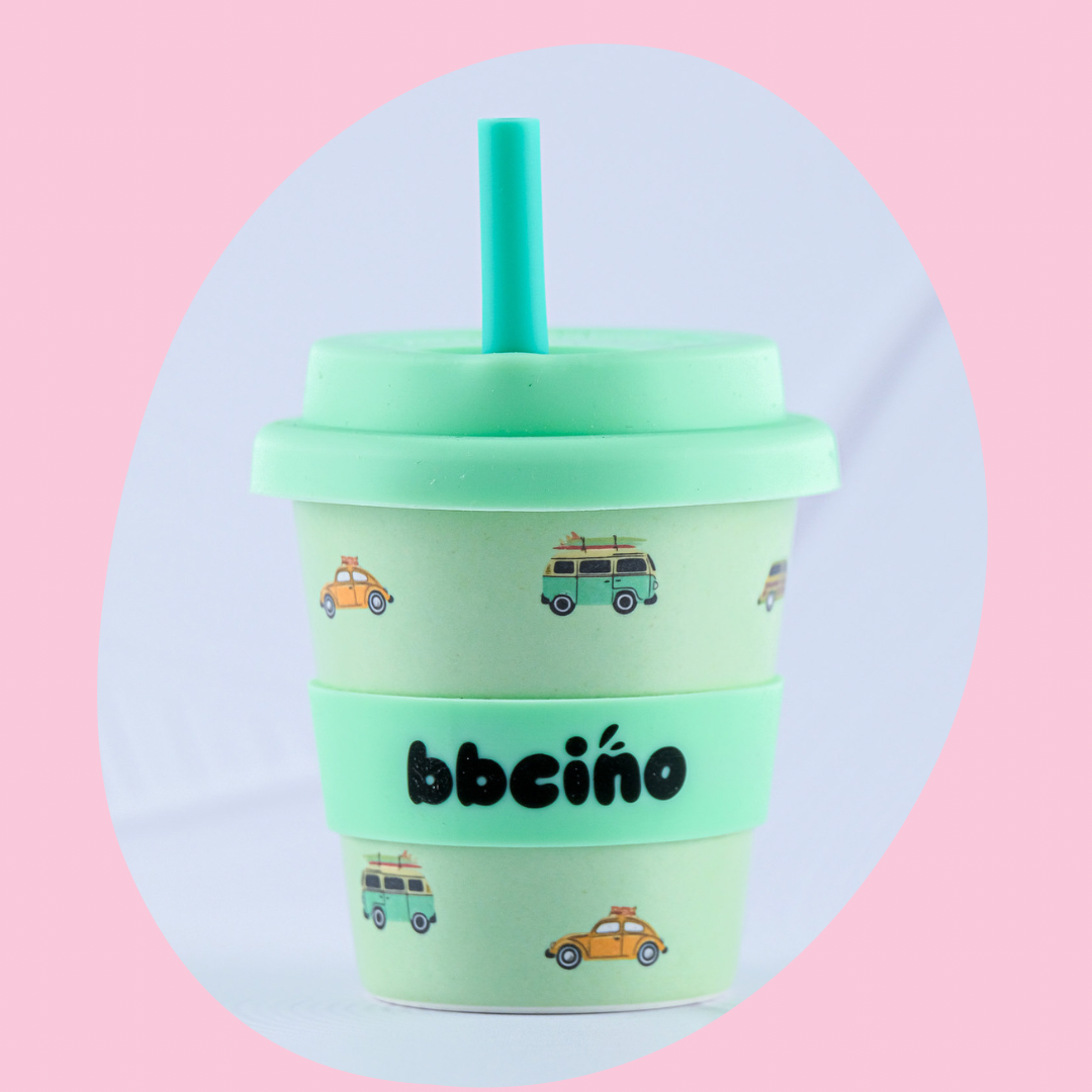 Reusable Babycino Bamboo Cup Ay, CAR-amba 120ml