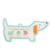 Glitter Rings Set Dog & Cat
