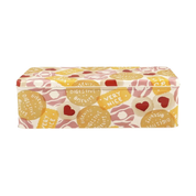 Long Deep Rectangular Tin Biscuits