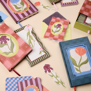 Floral List Pad Iris