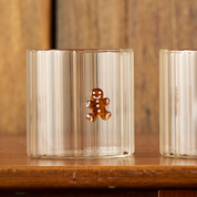 Glass Tumbler Christmas Edition Ginger