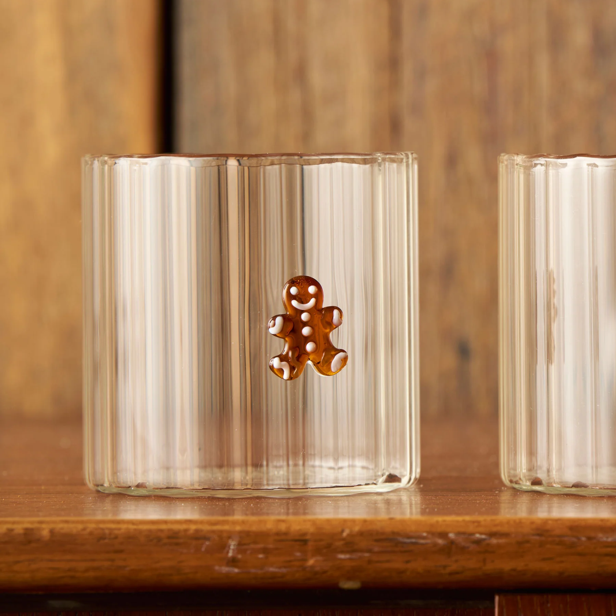 Glass Tumbler Christmas Edition Ginger
