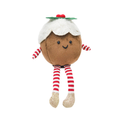 Fluffy Pudding Sitting Decoration Brown