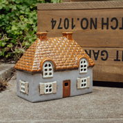 Cotswold Tea Light Cottage Blue